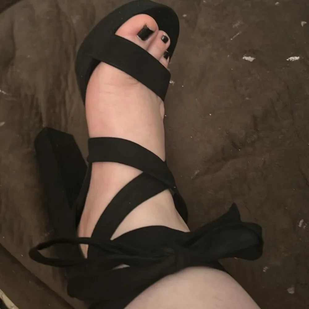 High Heels Chunky Block Platform Heels